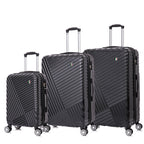 TUCCI Italy VOLARO 3PC Hardside Luggage Set (20", 24", 28")