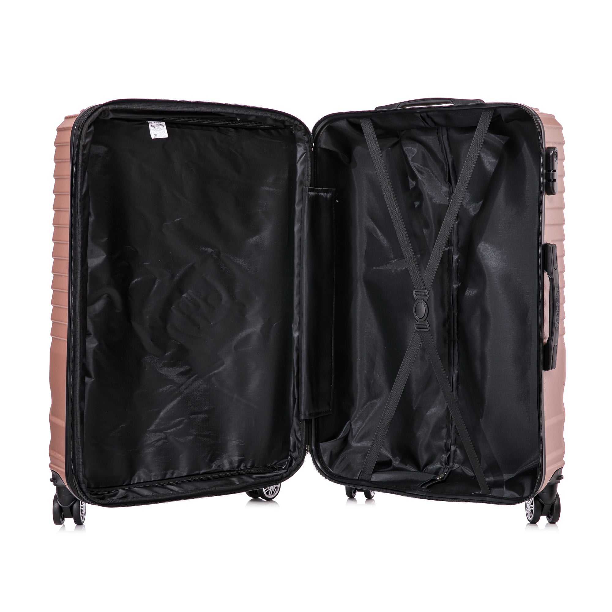 TUCCI Italy VOLARO 3PC Hardside Luggage Set (20", 24", 28")