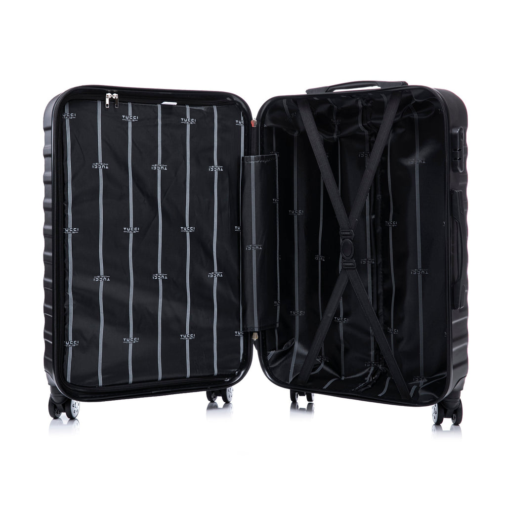 TUCCI Italy CARRAVIA 3PC Hardside Luggage Set (20", 24", 28")
