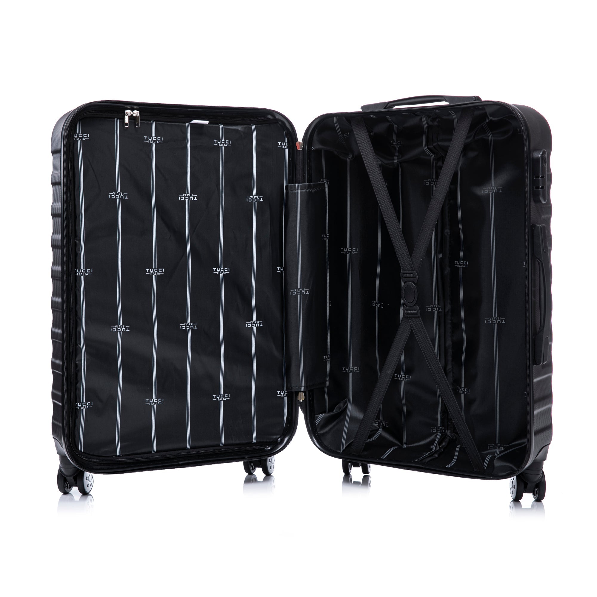 TUCCI Italy CARRAVIA 3PC Hardside Luggage Set (20", 24", 28")