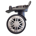 TUCCI Italy Non-detachable Lightweight Wheels with Casting for Luggage (Set of 2)